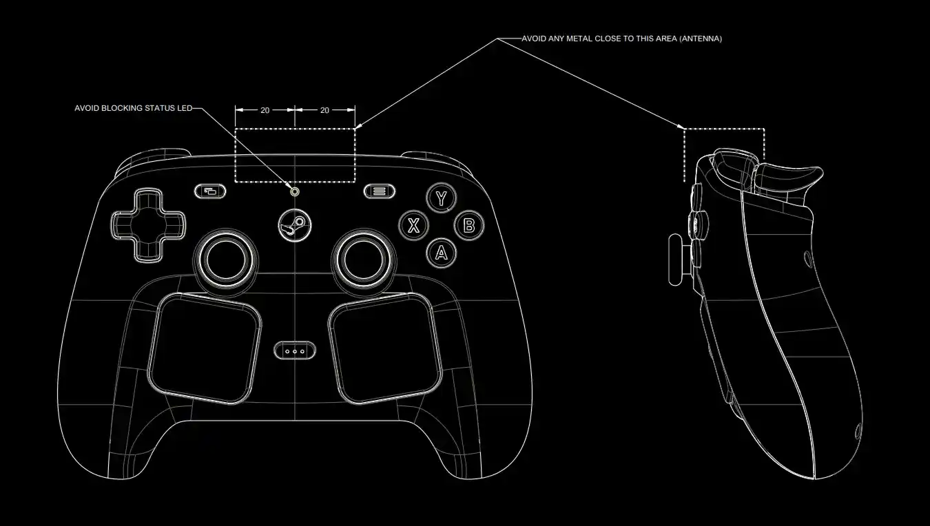Valve Releases Steam Controller CAD Files for Modding and Custom Accessories