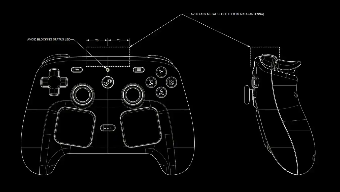 Valve Releases Steam Controller CAD Files for Modding and Custom Accessories
